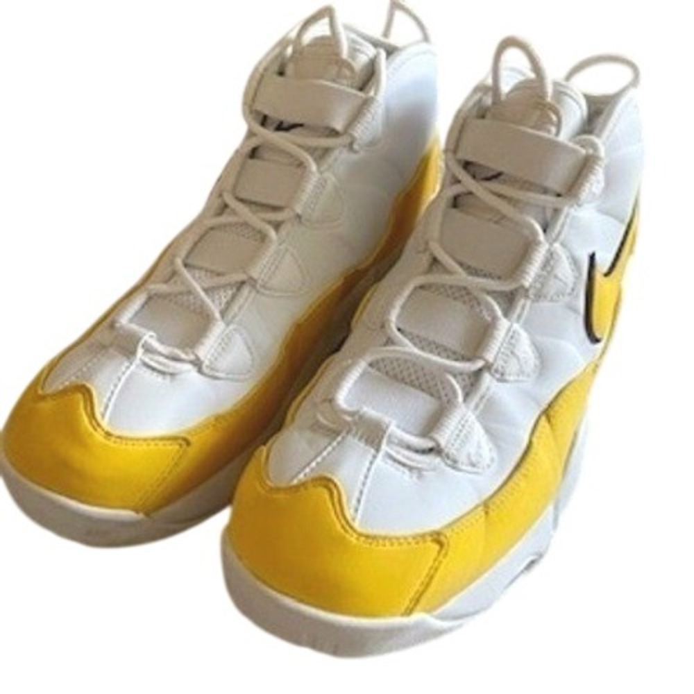Nike‎ Air Max Uptempo 95 White University Gold Amarillo CK0892-102 Mens 11 - Picture 2 of 7
